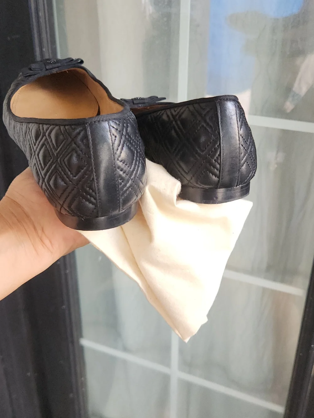 Tory Burch Quilted Ballet Flats